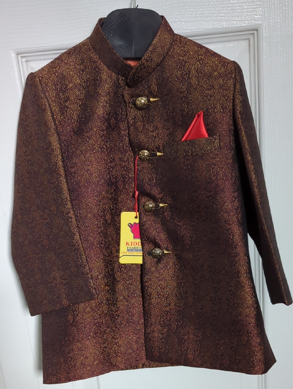 NWT Pakistani Baby Sherwani With Garment Bag